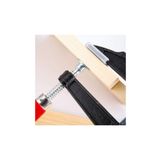 Ertl Marangoz F-Kelepçesi Yüksek Mukavemetli Ahşap Mobilya Sıkma Sıkıştırma Mengenesi 20 Cm
