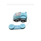 ERTOYS STORE Çevirmeli Arabalı Oyuncak Telefon-sevimli gülen nostaljik telefon mavi
