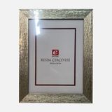 Ertürk 18x24 cm Gümüş Ağaç Kabuğu Resim Çerçevesi