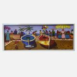 Ertürk 25x65 cm Manzara Resimli Çerçeve