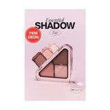 Ertürk Store 04 Nude Fly 3 Renkli Mini Far Paleti, Mat ve Işıltılı