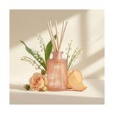Ertürk Store 190 ml Rattan Çubuklu Ortam Kokusu – Gül, Şeftali ve Amber - Çok Renkli