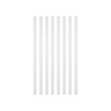 Ertürk Store 8'li Ince Silikon Çubuk 7,4 mm x 30 cm Sıcak Silikon Tabancası Uyumlu Şeffaf Mum Silikon Hobi ve Tamir Için - Çok Renkli - Standart