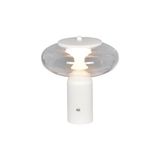 Ertürk Store Erta 03 Beyaz Şarjlı Masa Lambası 1X1.8W 3000K - Çok Renkli