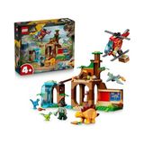 Ertürk Store Jurassic World Velociraptor, Stegosaurus ve Pteranodon Kurtarma 77981-4 Yaş ve Üzeri Çocuklar Için Yaratıcı Oyuncak Yapım Seti (171 Parça) - Çok Renkli