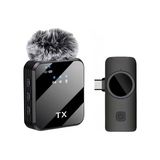 Ertürk Store Kablosuz Yaka Mikrofonu, Tekli Mikrofon, iPhone 15 16 17 ile Uyumlu, Type-C Portlu, Telefon Pc Tablet, Video Kayıt, Röportaj, Canlı Yayın, Vlog, 1026 - Renkli