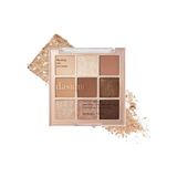 Ertürk Store Mat ve Işıltılı Far Paleti Shadow Palette (#01 Sugar Brownie) - Renkli