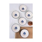 Ertürk Store Porselen Stella Çay Tabağı Seti 12 cm 6 Parça BNS6CTPRS1214