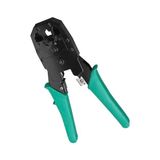 Ertürk Store S-Link LN-315 Rj-45/rj-12/rj-11 Kablo Sıyırıcı ile Birlikte Modüler Sıkma Pensesi Üçlü Pense, 3'lü, (8P8C/RJ-45,6P6C/RJ-12,6P4C/RJ-11) - Çok Renkli