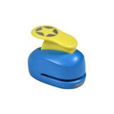 Ertürk Store Şekilli Delgeç Yıldızlı Daire 2.5 cm KM8810 - Çok Renkli - Standart - Otomatik