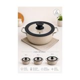 Ertürk Store Tencere, %100 Silikon Kapağı 20-22-24 cm Uyumlu Universal Cam Kapak Sızdırmaz Isıya Dayanıklı Bpa Içermez - Çok Renkli - 10 x 10 cm