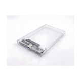 Ertürk Store Type-C 2.5" Hdd/ssd Harici Disk Kutusu, Şeffaf Tasarım, Sata Iıı, USB 3.0,5gbps, Uasp Destekli, Windows, Mac ve Linux Uyumlu, Hızlı Veri Aktarımı Sağlayan Taşınabilir Depolama Çözümü Ed-01 - Otomatik