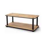 Ertürk Store Volrant Orta Sehpa Modern Dikdörtgen Sehpa 70X30X38 cm – Mdf Malzeme, Dekoratif Salon Sehpası, Raflı Tasarım (Mese)