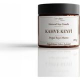 Ervalinn Kahve Kokulu Doğal Soya Mumu 100 gr+DUDAK BALSAMI HEDİYE - 1 Adet