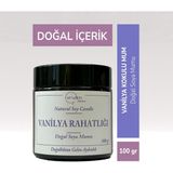 Ervalinn Vanilya Kokulu Doğal Soya Mumu 100 gr+DUDAK BALSAMI HEDİYE - 1 Adet