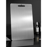 Erya Home EryaHome Üst Kalite Paslanmaz Çelik Metal Kesme Tahtası Antibakteriyel Kesme Tahtası 4 Farklı Ölçü Seçeneği - 30x40