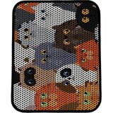 Eryatex Renkli Desenli Kum Toplayıcı Kedi Tuvaleti Önü Elekli Paspası 60 x 45 cm Yıkanabilir