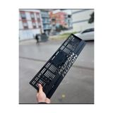 eryatex Universal Kupon Plakalık Araç Plakalık Kupon Yazılı Araba Oto Plakalık Dekor Plakalık-2 Adet