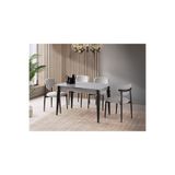 Erz Design Venüs Otomatik Açılır Mdf SADECE Mutfak Masası 80x120