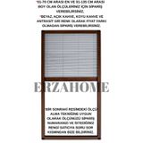 ERZA HOME DİKEY PLİSE SİNEKLİK PİLELİ SÜRGÜLÜ DİKEY PENCERE SİNEKLİĞİ AKORDİYON SİNEKLİK