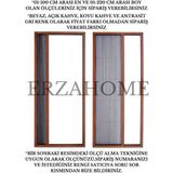 Erza Home Plise Sineklik Pileli Sürgülü Kapı Sinekliği Akordiyon Sineklik - Kalın Seri 1. Sınıf Tül - 1 Adet