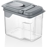 Erzak Kabı 1,8 Litre – Sızdırmaz Gıda Saklama Kabı, Pratik ve Dayanıklı - Gri