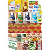 Erzak Paketi 25 Parça Ramazan Erzak Yardım Paketi Kolisi Hediye Kuru Bakliyat İçerikli No:6