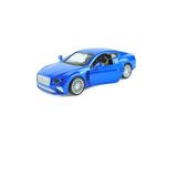 Erzi Bugatti Çek Bırak 12 cm Mavi Metal Süper Spor Oyuncak Araba