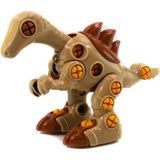 Erzi Eğitici Oyuncak Dinozor Sök Tak Kahverengi - 2