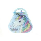 Erzi Kumbara Metal Unicorn Desenli Kilitli Kumbara