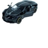 Erzi Oyuncak Metal Çek Bırak Süper Sport Araba Siyah 11 cm