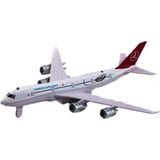 Erzi Oyuncak Metal Uçak Işıklı Sesli 747 - Beyaz