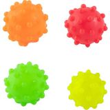 Erzi Oyuncak Top Işıklı Sesli Oyun Sevimli Oyun Topu Dörtlü Set 6 cm