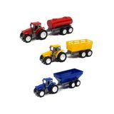 Erzi Oyuncak Traktör Römork Seti Renkli Plastikten 3 Lü Tarım Set 20 cm Boyutunda