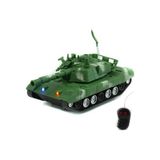 Erzi Uzaktan Kumandalı Yeşil Tank Yarım Fonksiyonlu Oyuncak 18 cm Çocuklar İçin Eğlenceli Oyun