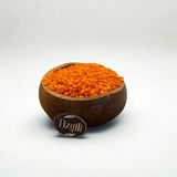 Erzurum Gıda Pazarı Yerli Kırmızı Mercimek - 1 kg - Çorbalık ve Köftelik Yaprak Mercimek