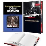Erzurumdan Ankaraya Mustafa Kemal - Ali Güler ve 2026 Atatürk Ciltli Ajanda