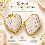 Es Dekor 2 Adet Adet Mini Ilaç Kutusu