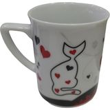 Es Dekor Cats By Lyn Kupa Cat Love Aşk Kedi Porselen Beyaz Tekli 200 cc
