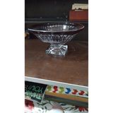 Es Dekor H.16,5 CM..ÇAP.31CM Kristal Meyvelik Kase Ayaklı Mürdüm