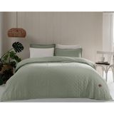 Es Home Collection Yatak Örtüsü Kapıtoneli Özel Çantalı - 220 x 240 cm - Açık Yeşil