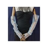 es moda shop Diamond parmaksız gelin eldiveni bebe mavi