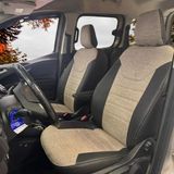 Es-Shoping Ford Tourneo Courier Araca Özel Koltuk Kılıfı - Siyah - Bej