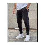 Es Sport Erkek Siyah Scuba Kumaş Slimfit Jogger Outdoor Eşofman Altı