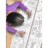 Esa Kids Hayvanlar Temalı Dev Rulo Boyama Kağıdı - 3.75 Metre Aktivite Seti
