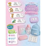 Esa Kids Özel Isminiz Yazılı Okul Etiketi-Seri2 - 20