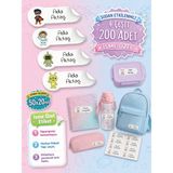 Esa Kids Özel Isminiz Yazılı Okul Etiketi-Seri3 - 24