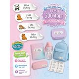 Esa Kids Özel Isminiz Yazılı Okul Etiketi-Seri3 - 30