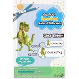 Esakids Dinazor Temalı Özel İsminiz Yazılı Okul Etiketi 30 X 100