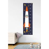 Esakids Uzay Temalı Boy Ölçer Çocuk Odası Sticker 100 X 30